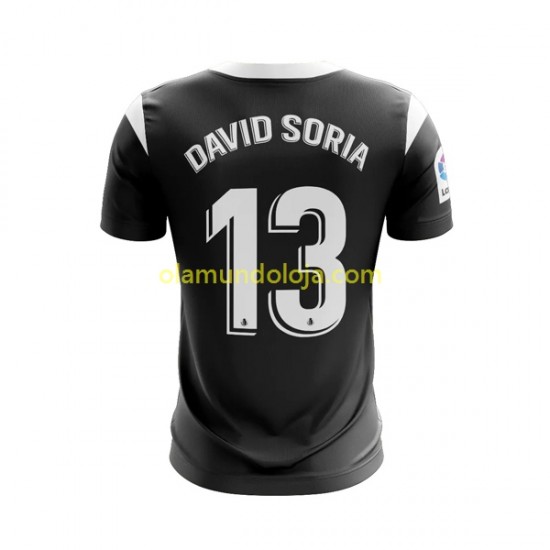 Camisola Getafe CF David Soria 13 Homem Equipamento Segundo 2022-2023 Manga Curta